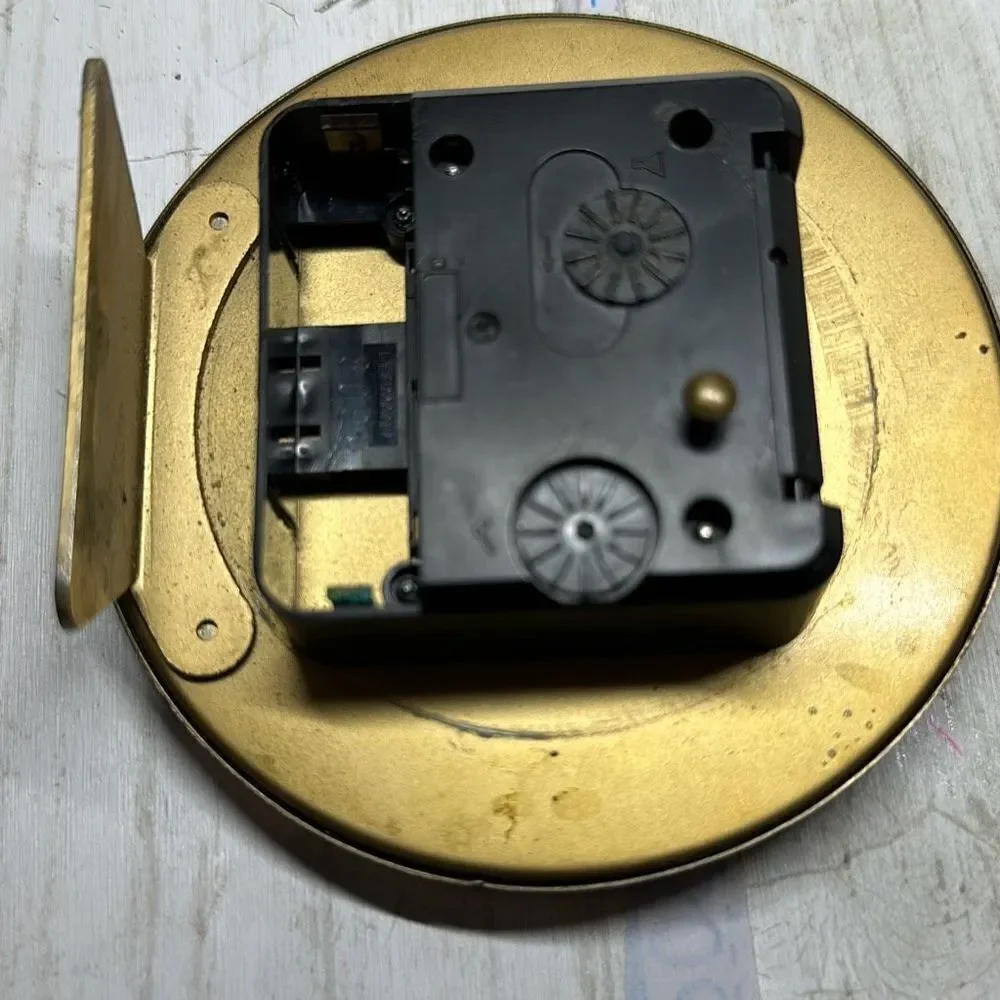 Vintage Jerger Quartz Alarm Clock‎ Made in Germany READ